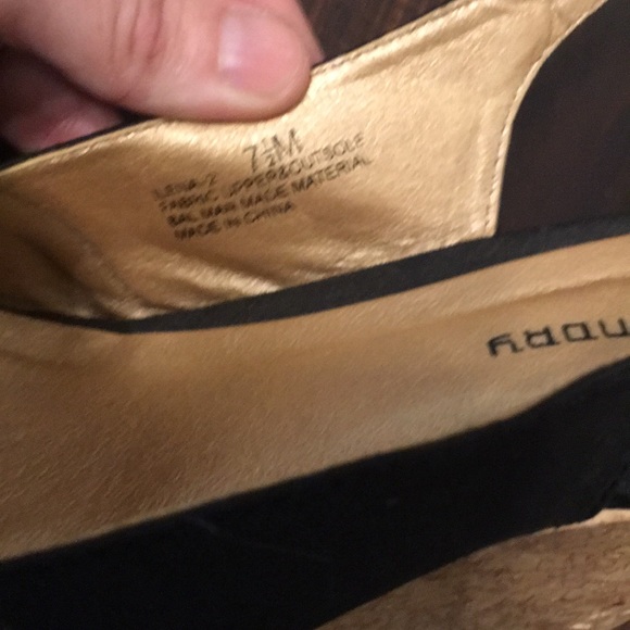 Black cork wedges - Picture 5 of 7